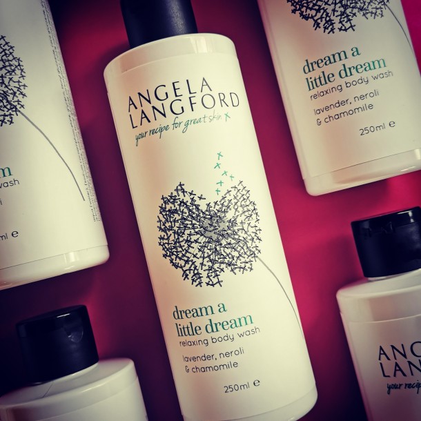 dream a little dream natural body wash with lavender, chamomile and neroli by angela langford skincare