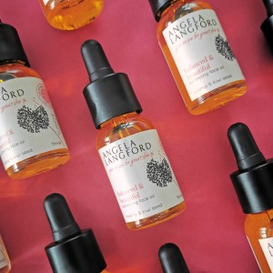 balanced and beautiful balancing facial oil by Angela Langford Skincare