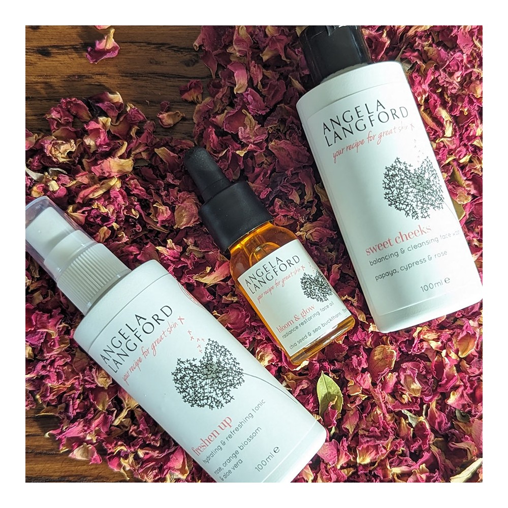 la vie en rose skincare bundle angela langford skincare