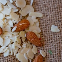 Natural skincare products with almonds - Angela Langford Skincare