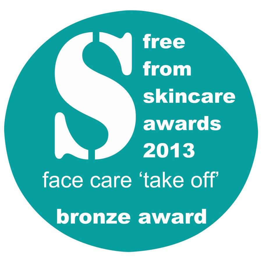 Angela Langford Skincare was awarded BRONZE in the 2013 Free From Beauty Awards