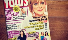 mar 2016 - yours magazine features Angela Langford